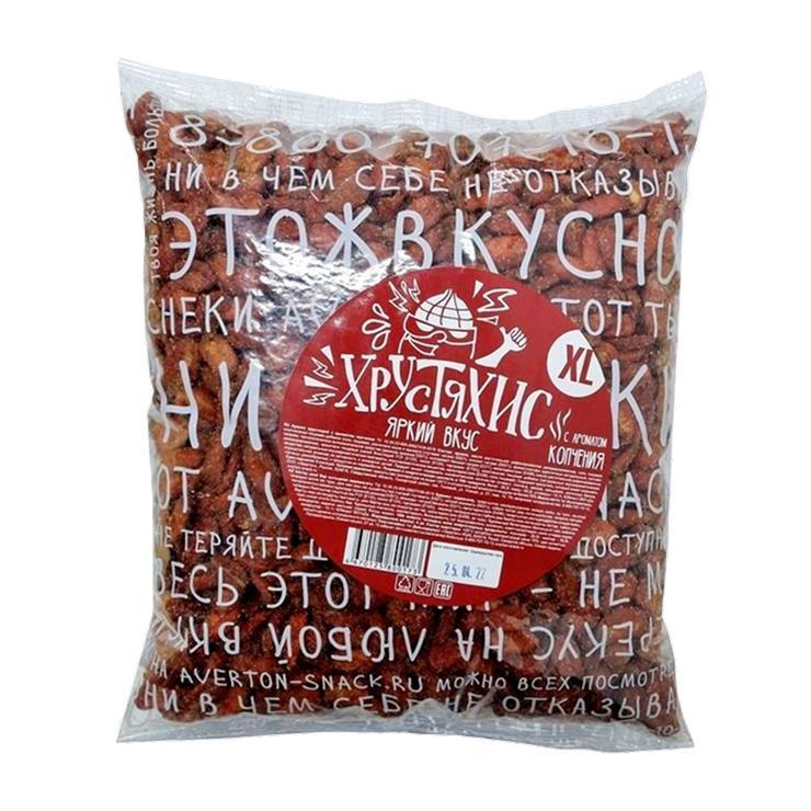 Арахис Хрустяхис копченый XXL 1 кг., пакет