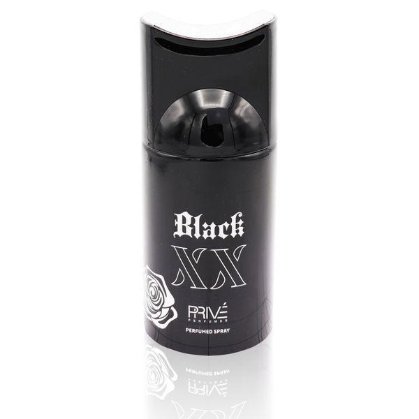 Дезодорант-спрей Prive BLACK XX мужской 250 мл., спрей