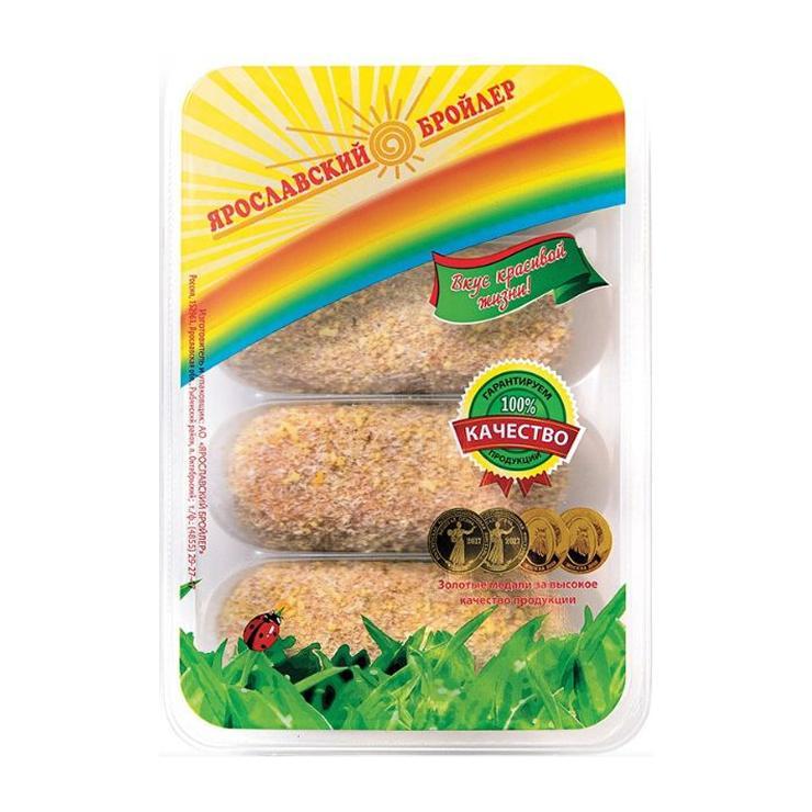 Котлеты Ярославский бройлер лакомка з/м 430 гр., лоток