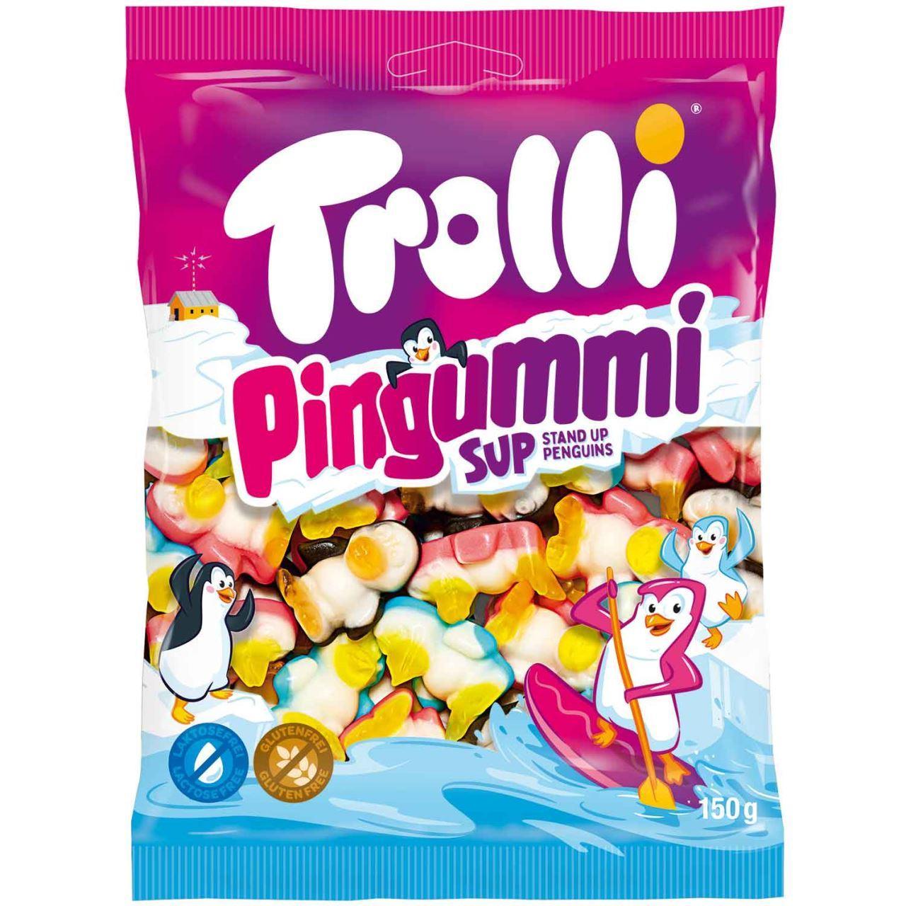 Мармелад жевательный Trolli Pingummi 150 гр., флоу-пак