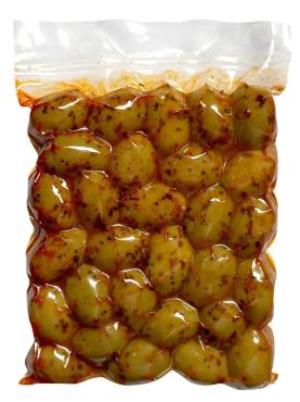 Оливки без косточек зеленые  Арм Эко, 2,1 кг., п/э пакет