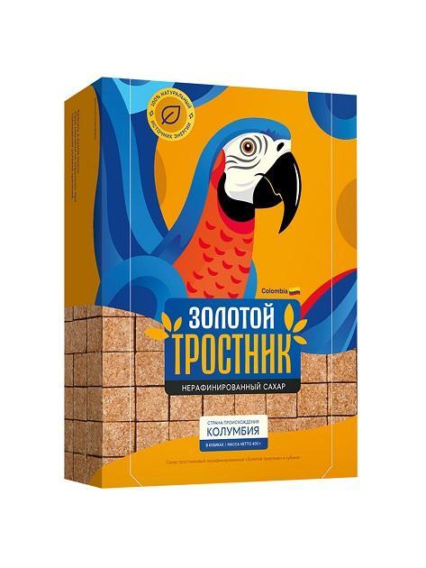 Сахар песок Золотой Тростник тростниковый нерафинированный 900 гр., флоу-пак