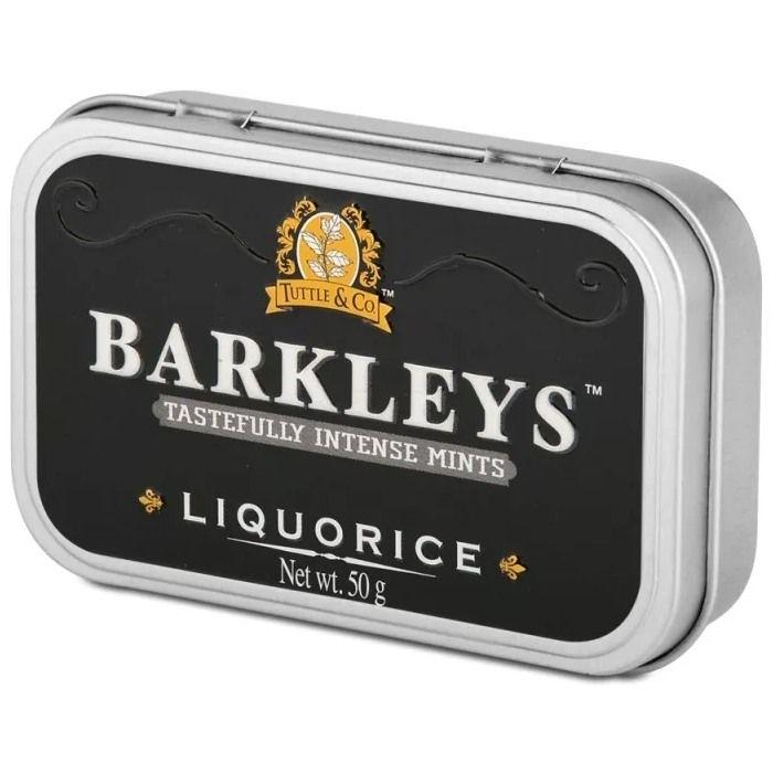 Леденцы Barkleys liquorice лакрица 50 гр., ж/б