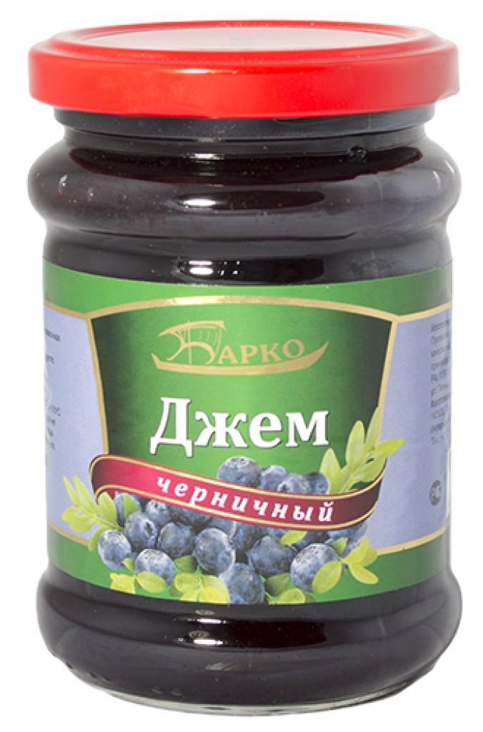 Джем Барко Черничный, 320 гр., стекло