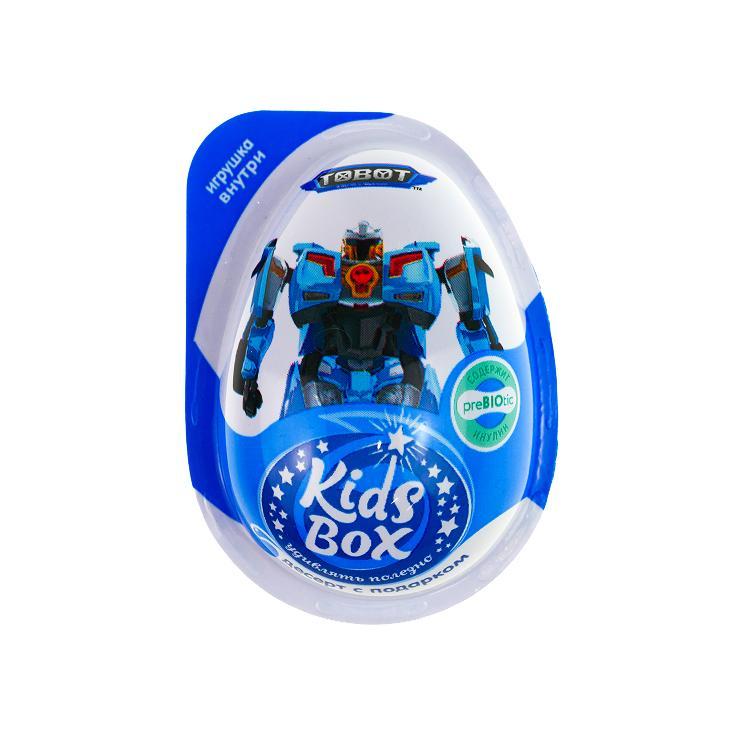 Десерт Kids box Тоботы с подарком 20 гр., ПЭТ