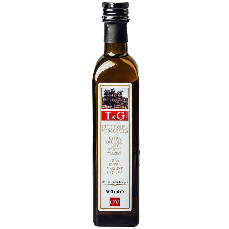 Масло оливковое T&G Olio Extra Virgin by Ferrara 500 мл., стекло