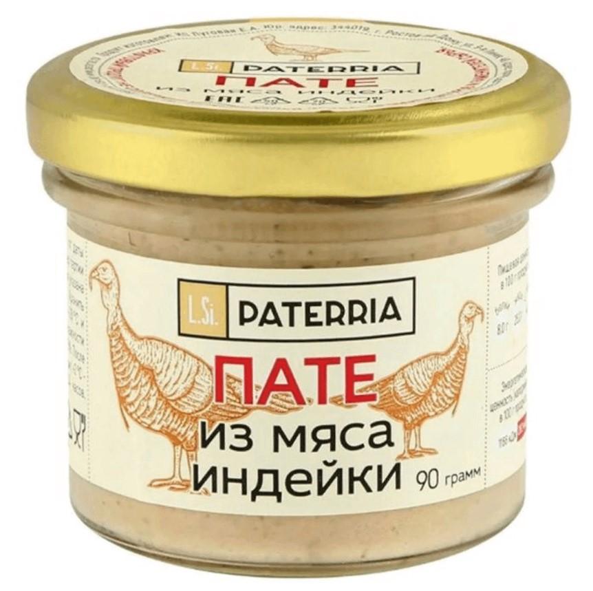 Пате Paterria из мяса индейки с пастернаком и сычуаньским перцем 90 гр., стекло