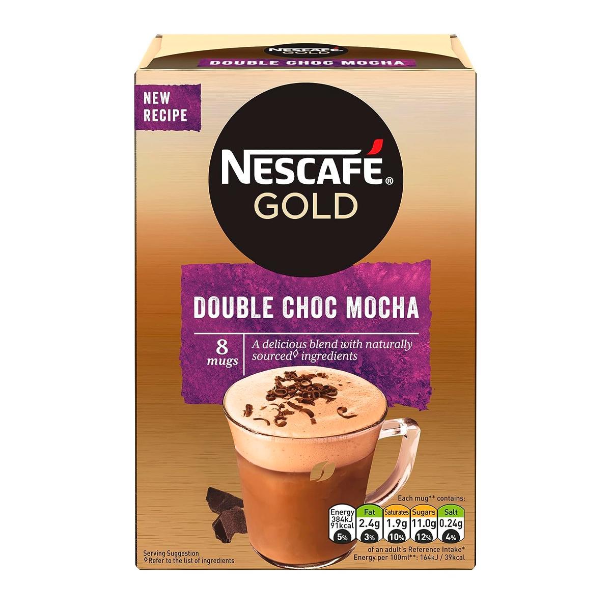 Кофе Nescafe Gold Double Choc Mocha растворимый 20.9 гр., флоу-пак