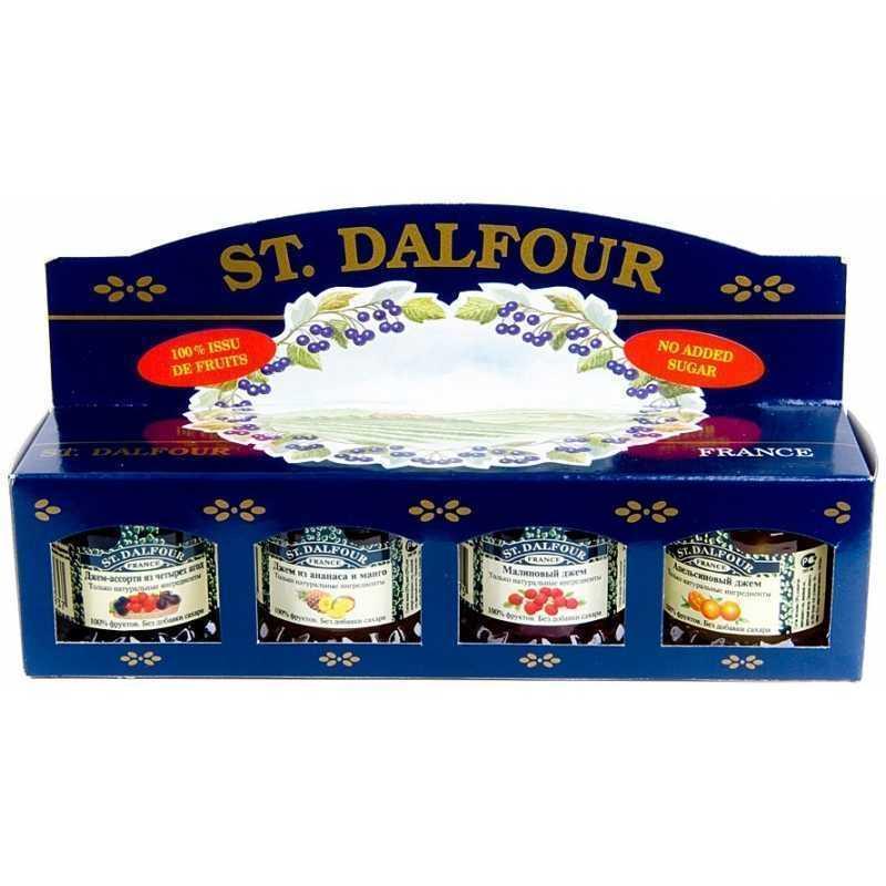 Джем St. Dalfour набор 4 вида