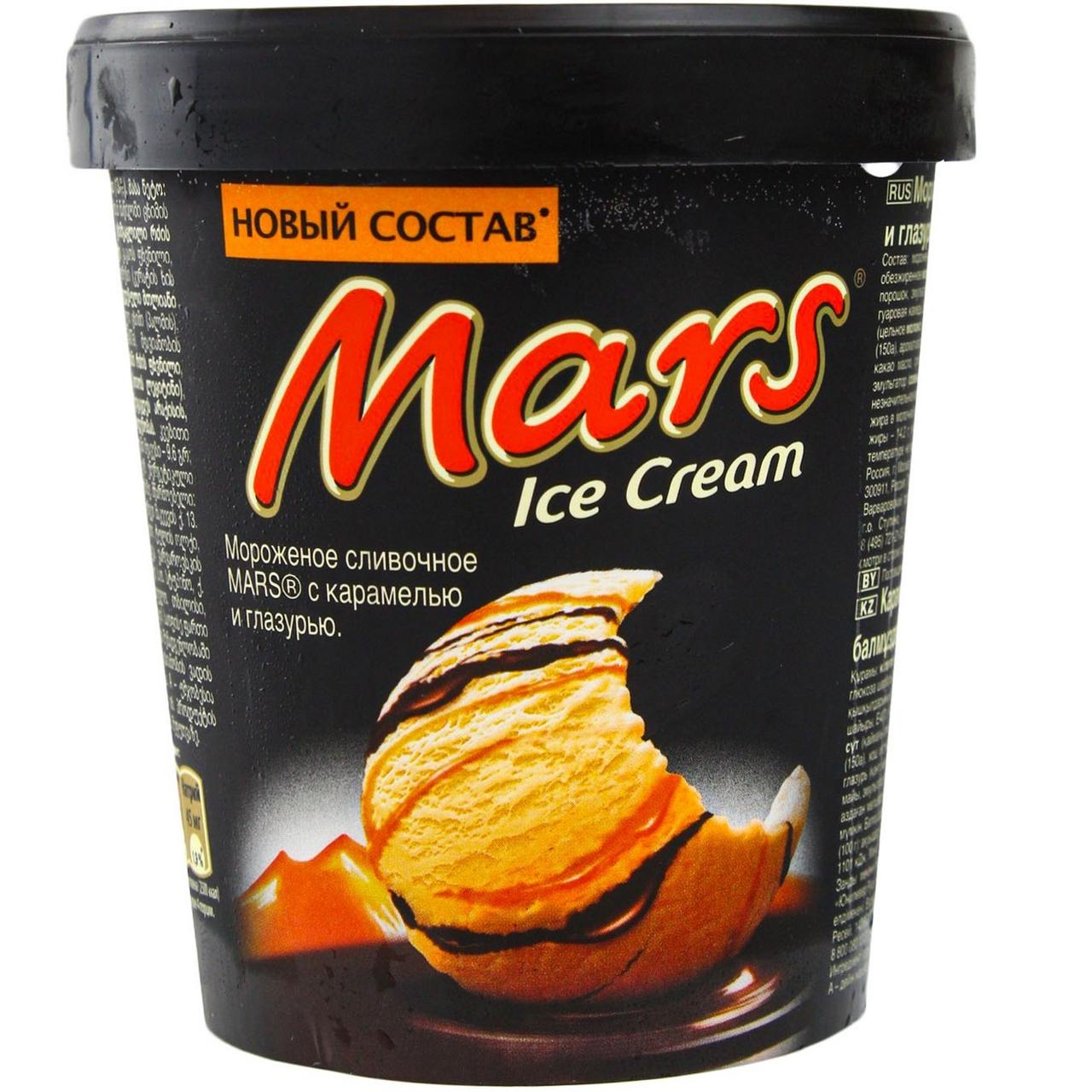Мороженое Mars ведерко, 300 гр., ПЭТ