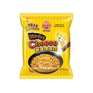 Лапша быстрого приготовления OTTOGI ЧИЗ РАМЁН неострый вкус 120 гр., флоу-пак