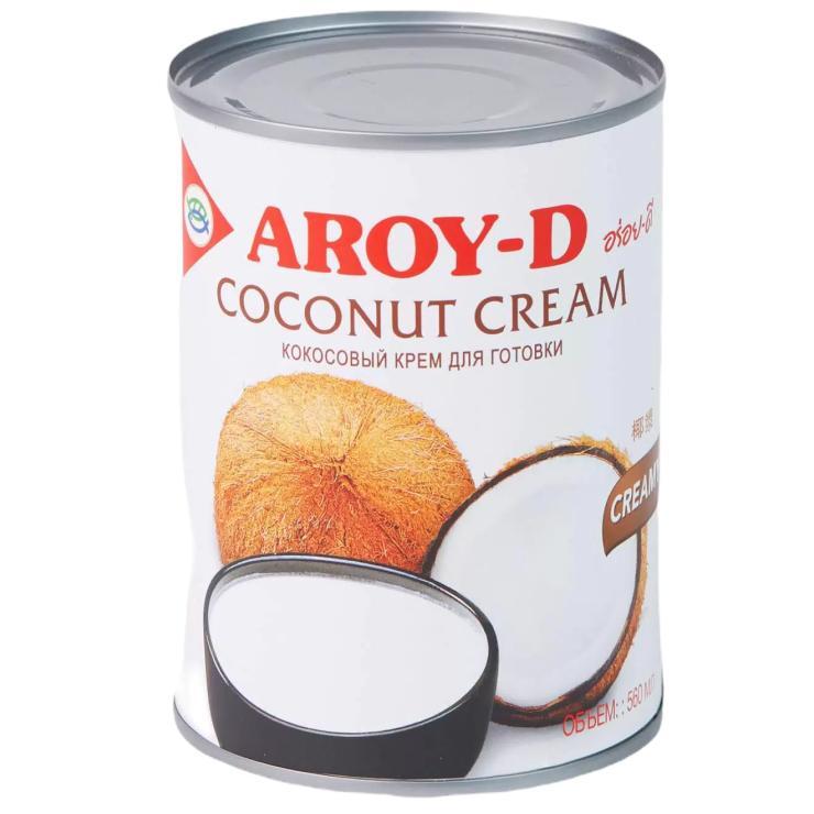 Сливки кокосовые жирность 70% Aroy-D, 560 мл., ж/б