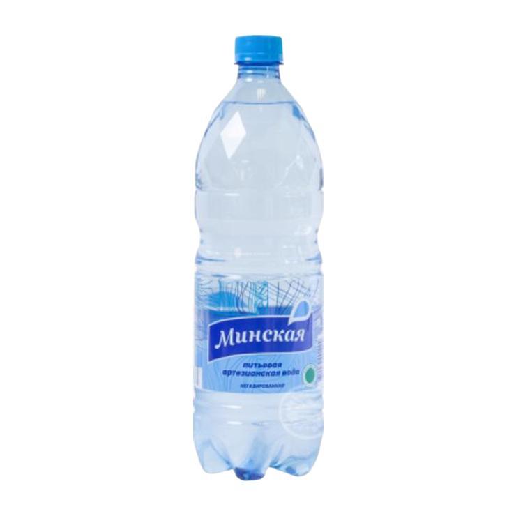 Вода газированная Минская природная артезианская 1 л., ПЭТ