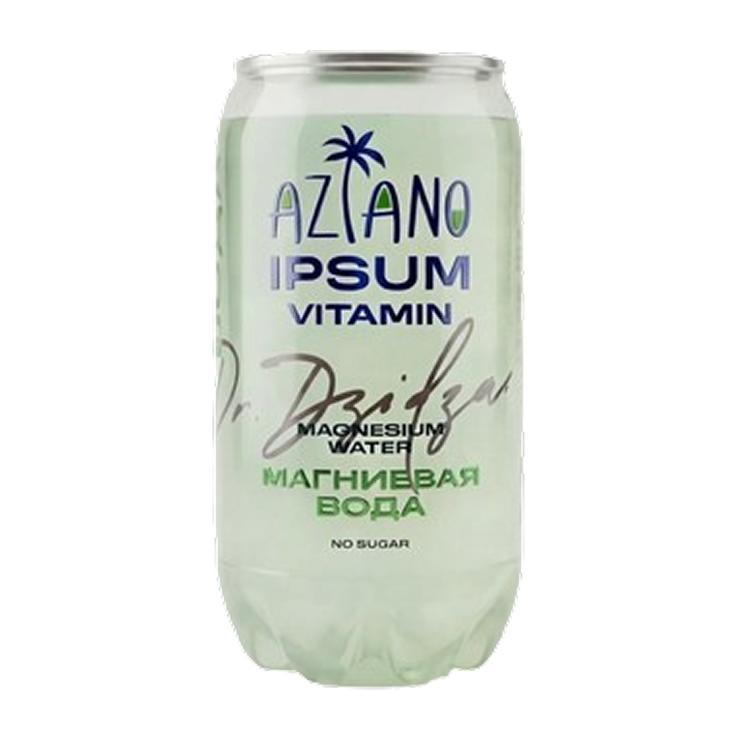 Напиток газированный Aziano Magnesium water 350 мл., ПЭТ
