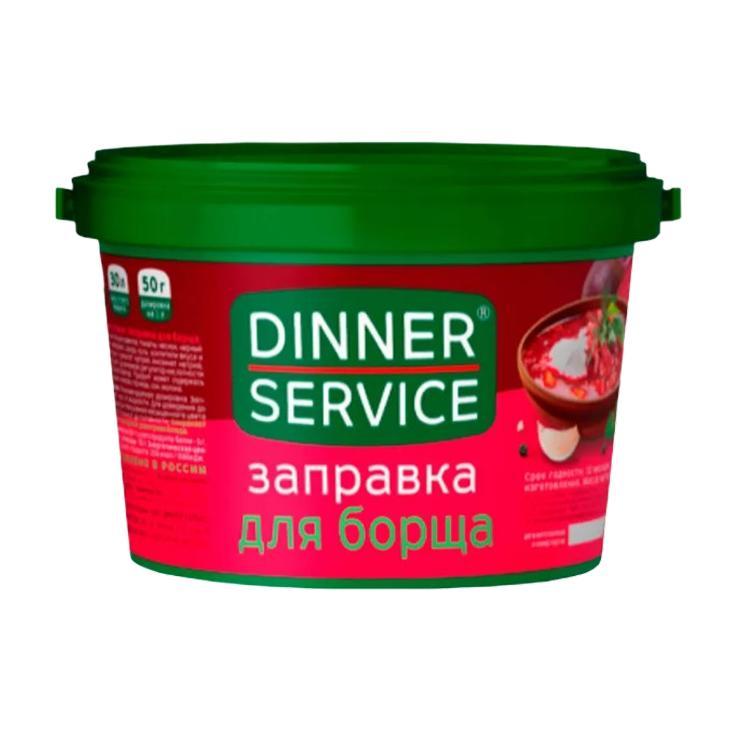 Заправка DINNER SERVICE для борща 1,5 кг., ведро