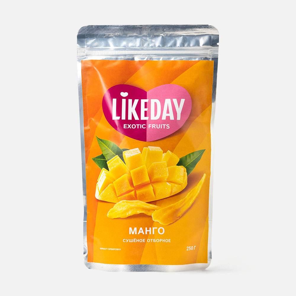 Манго Вкусы мира LikeDay сушеное 250 гр., дой-пак