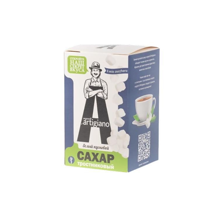 Сахар Segreti d´Аrtigiano тростниковый кусковой 500 гр., картон