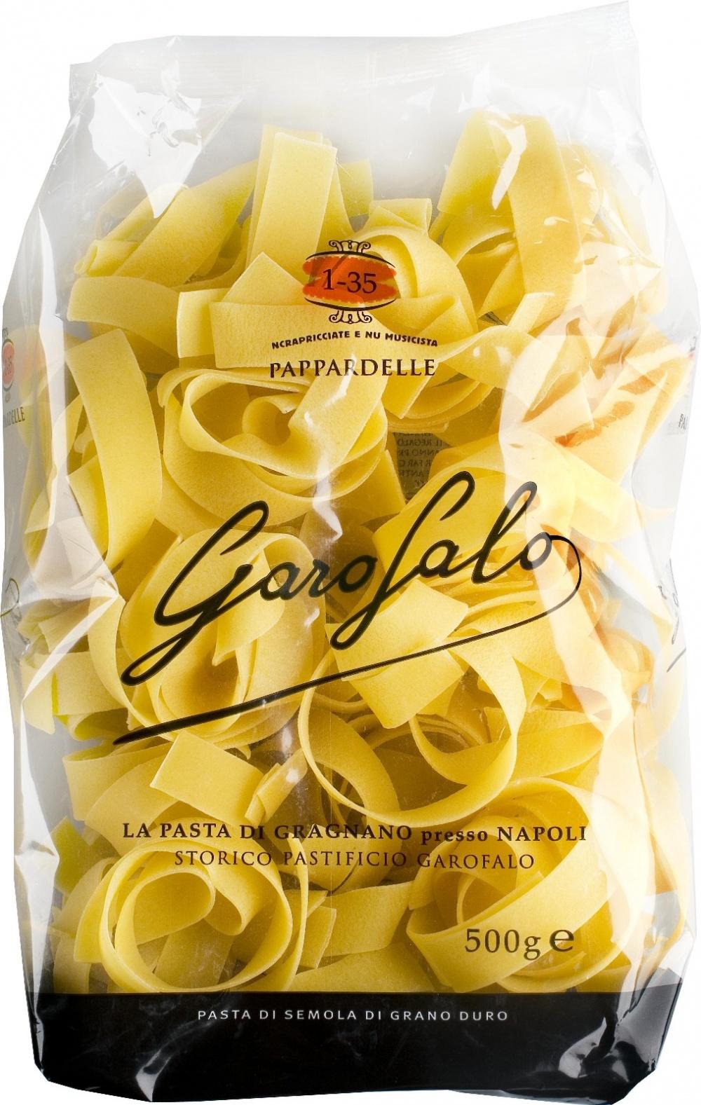 Макаронные изделия Garofalo №1-35 папарделле нидо, 500 гр., пластиковый пакет