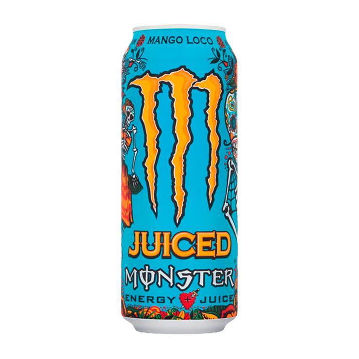 Напиток энергетический Monster Energy Mango Loco Китай 330 мл., ж/б