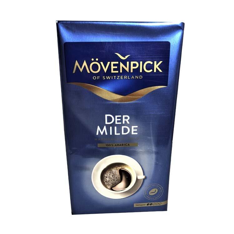 Кофе молотый, Der Milde, Movenpick, 500 гр., флоу-пак