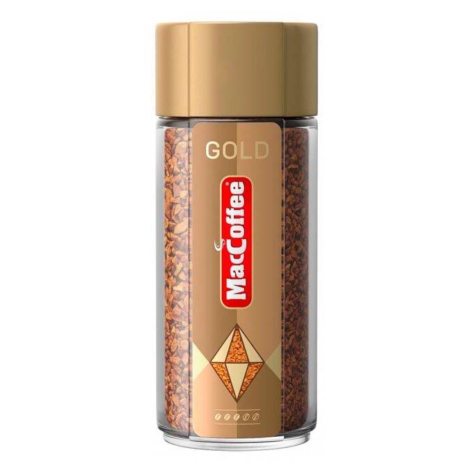 Кофе растворимый MacCoffеe GOLD 90 гр., стекло