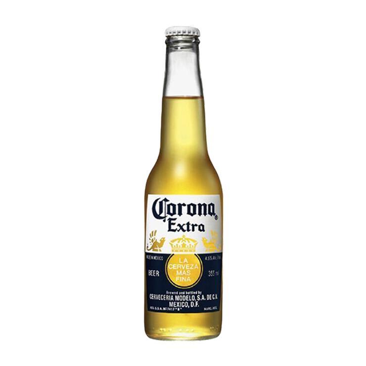 Напиток пивной Corona Extra светлый фильтрованный пастеризованный 4,5% 355 мл., стекло