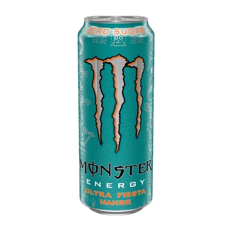 Напиток энергетический Monster Energy ultra fiesta mango zero sugar 500 мл., ж/б