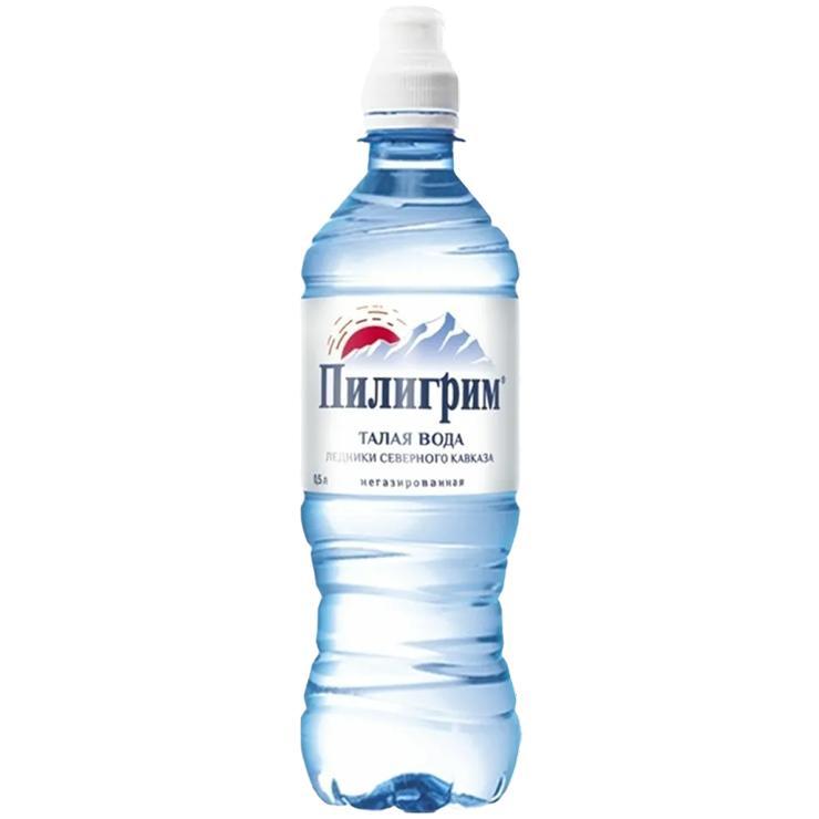 Вода негазированная Пилигрим спорт минеральная природная лечебно-столовая питьевая 500 мл., ПЭТ