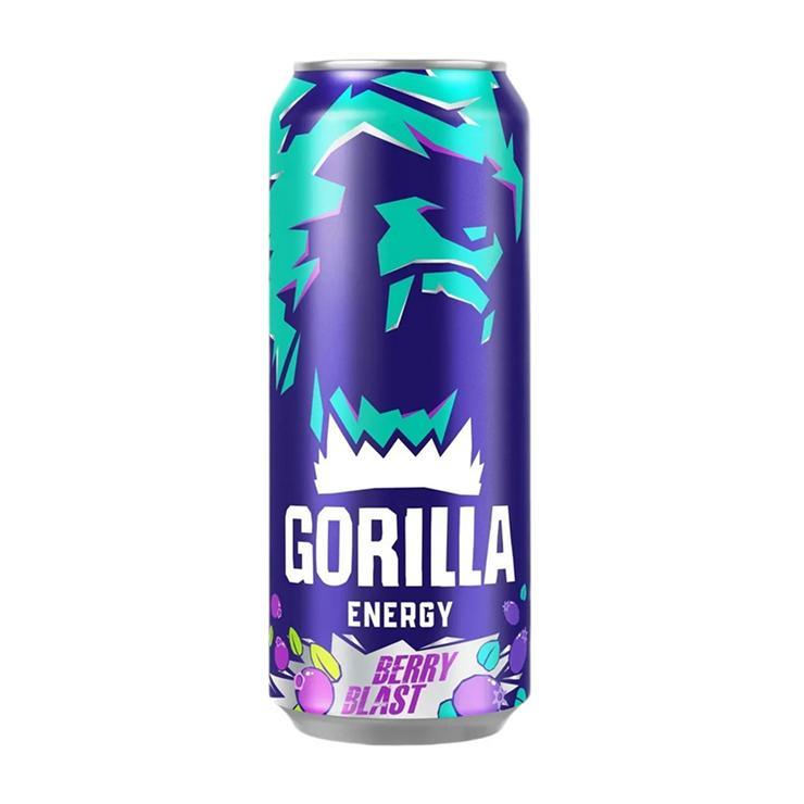 Напиток энергетический Gorilla berry blast 450 мл., ж/б