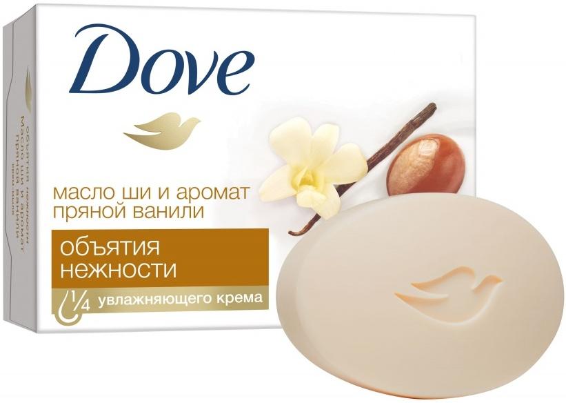 Крем-мыло Dove с маслом ши и ванилью 135 гр., картон