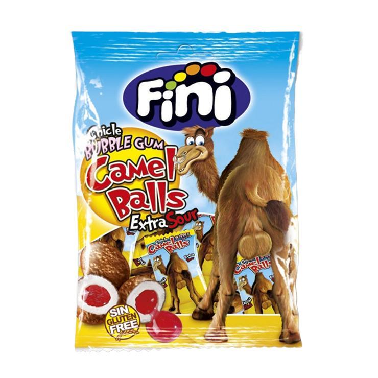 Жевательная резинка Fini Яйцо верблюда 80 гр., флоу-пак