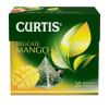 Чай Curtis Delicate Mango зеленый 20 пирамидок 34 гр., картон