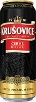 Пиво Krusovice Cerne темное 430 мл., ж/б