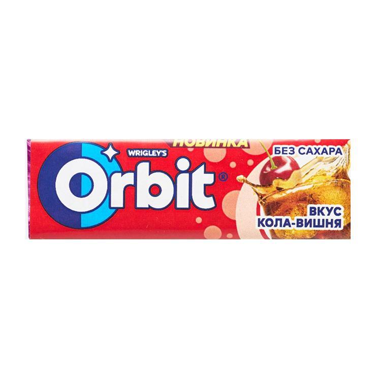 Жевательная резинка Orbit кола вишня 13,6 гр., обертка