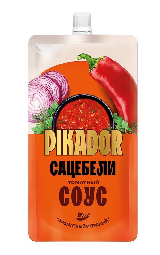 Соус Pikador Сацебели Томатный 200 гр., дой-пак