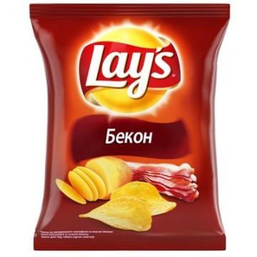Чипсы Lay's бекон 70 гр., флоу-пак