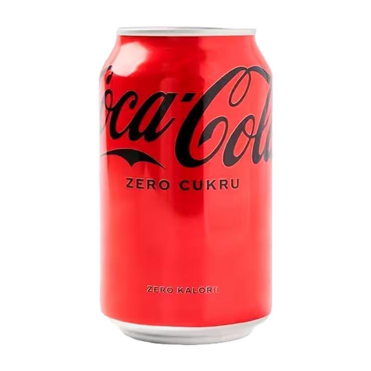 Напиток газированный Coca-Cola zero Польша 330 мл., ж/б