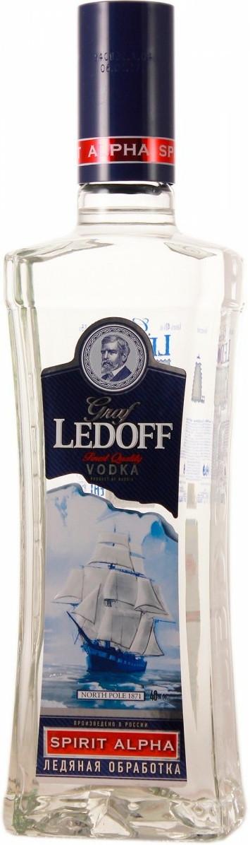 Водка Graf Ledoff 40%1 л., стекло