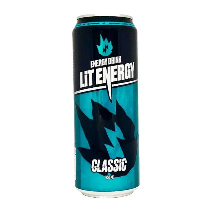Напиток энергетический LiT Energy Classic 450 мл., ж/б