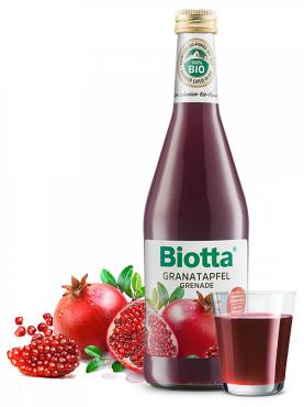Био-нектар Biotta Био гранатовый, 500 мл., стекло