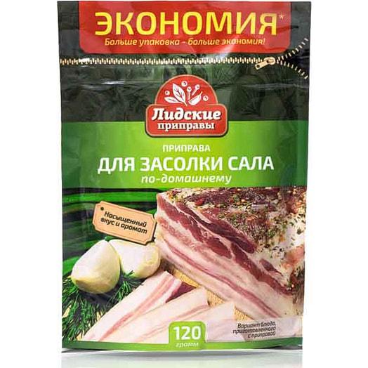 Приправа Лидские приправы для засолки сала по-домашнему 120 гр., дой-пак