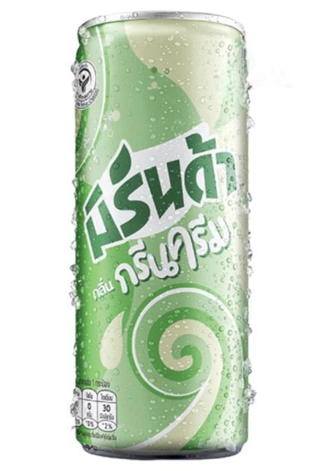 Напиток газированный Mirinda Green Cream 245 мл., ж/б