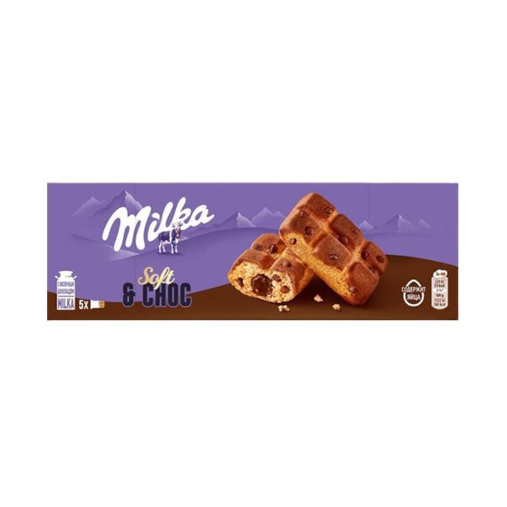 Пирожное Milka с шоколадной начинкой 175 гр., картон