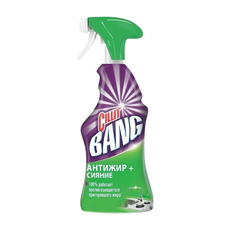 Средство чистящее Cillit Bang антижир + сияние 750 мл., флакон с дозатором
