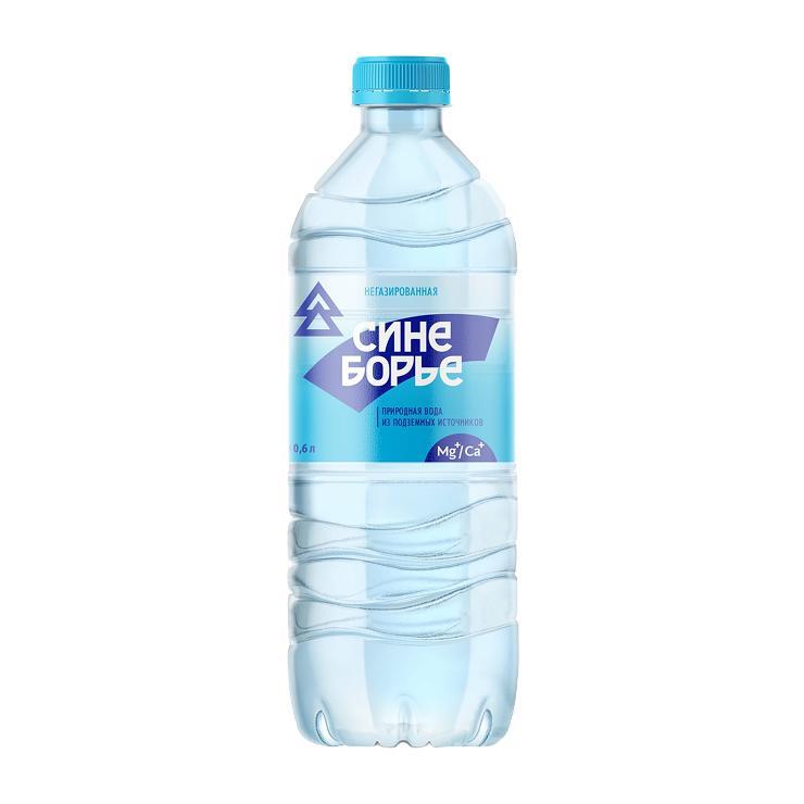 Вода негазированная Синеборье 600 мл., ПЭТ