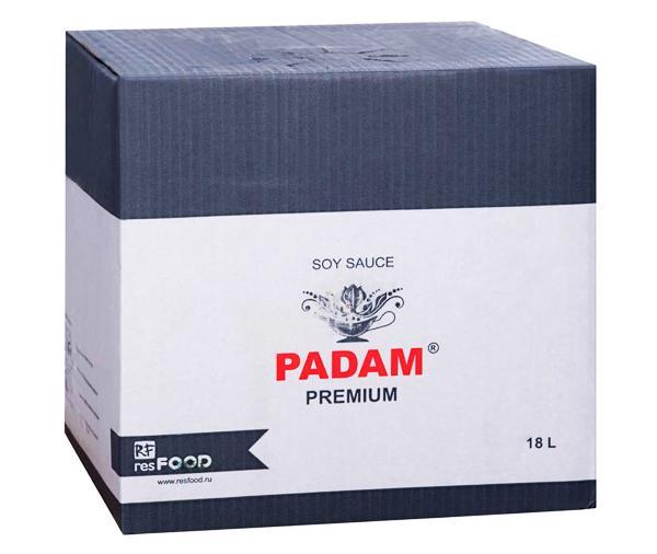 Соус Padam Соевый Premium 18 л., короб картонный