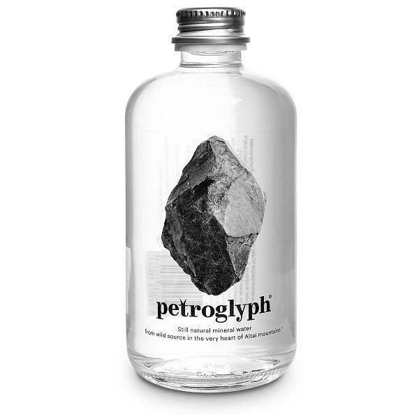 Вода Petroglyph гидрокарбонатная магниевая кальциевая негазированная вода, 375 мл., стекло