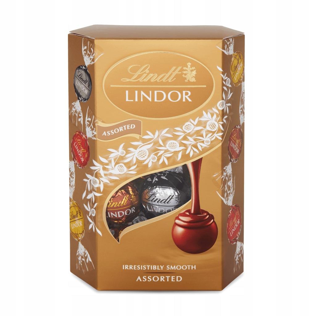 Конфеты Lindt Lindor Ассорти 200 гр., картон