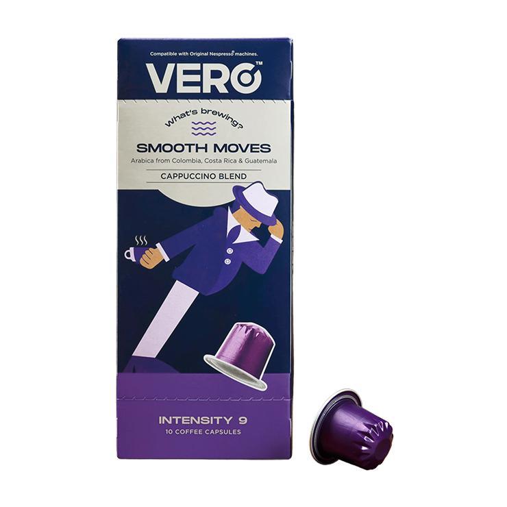 Кофе Vero Smooth moves Ethiopia молотый в капсулах 10 шт. 56 гр., картон