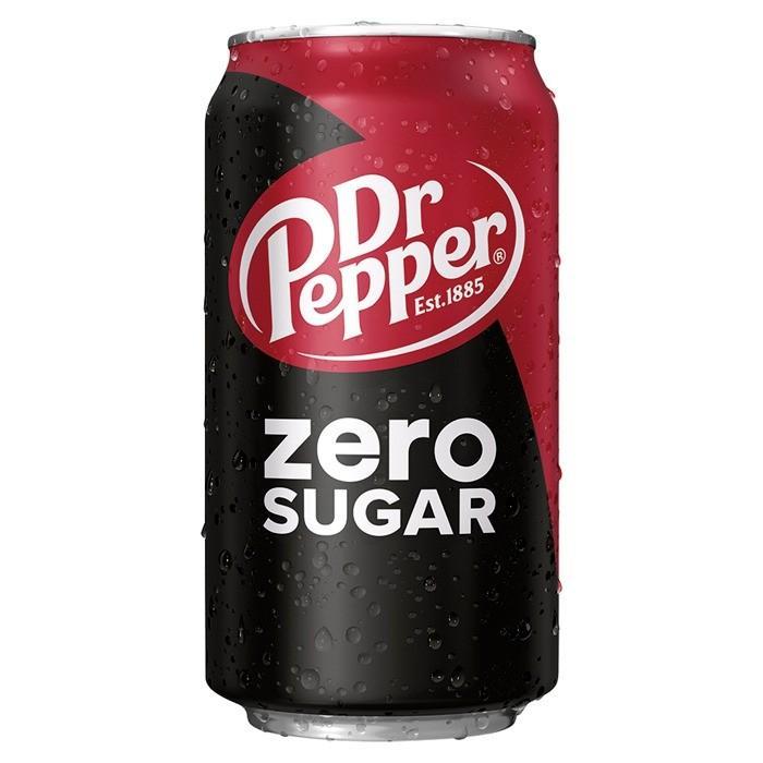 Напиток газированный Dr. Pepper Zero США 330 мл., ж/б